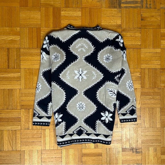 BHS Beige/Black Large Sweater - Picture 5 of 7